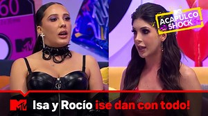 En este episodio por fín llega el momento de otro de los careos más esperados por el público: Isa y Rocío, que hasta este momento habían dejado todo el pleito en redes sociales, pero ya es hora de que se vean las caras y SE DIERON CON TODO. Abel fue víctima de los greens en shock y hubo MUCHAS confesiones candentes, sobre todo ahora que HA CONFIRMADO OFICIALMENTE su noviazgo con Eli. Todo esto y más en #MTVAcaShock | MTV Acapulco Shore
