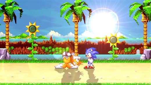 Sonic and Tails Sprite Animation: Spinning My Tails