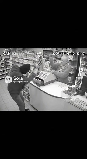 Thief Instantly Regrets Messing With This Grandma! 👵😂 | Instant Karma CCTV #Shorts