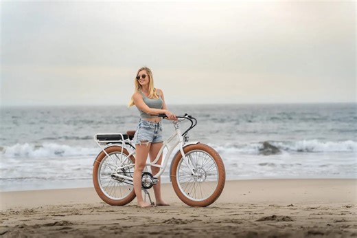 E-Coast Is the Only Electric Beach Cruiser Bike With Belt Drive on the Market