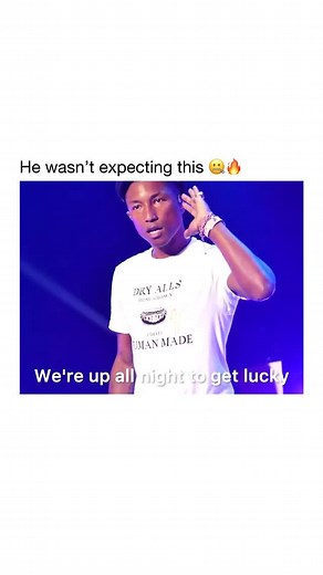 Love for Music on Instagram: "the crowd shocked Pharrell Williams (context in comments) Pharrell Williams - Get Lucky Live 2015 South Korea @themusicfeeds for best of music and more🎧 Pharrell Williams was especially surprised because the audience of South Korea sang every word of “Get Lucky” even though English is not their first language. This created a powerful and unexpected connection; artists often anticipate fans joining in for hit songs, but to hear thousands of fans fluently and confide