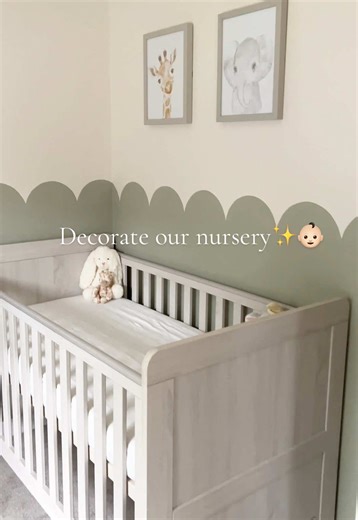 Create a Gender Neutral Nursery with Scallop Decor