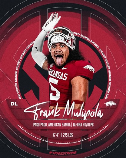 Arkansas Razorback Football on Reels