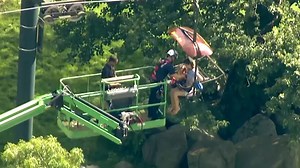 40 stranded passengers rescued from sky ride