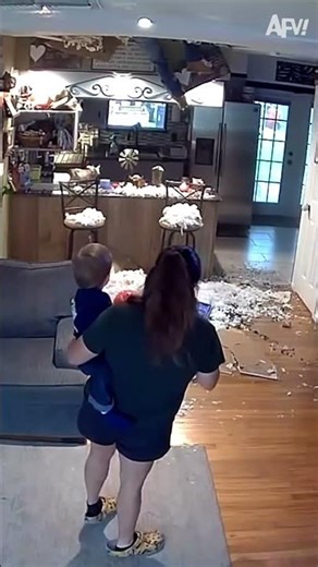 Dad might've met his limits on this one... 🤣 #afv #fail #DIY