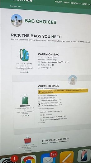 Booking my first GoWild Pass Ticket with Frontier Airlines