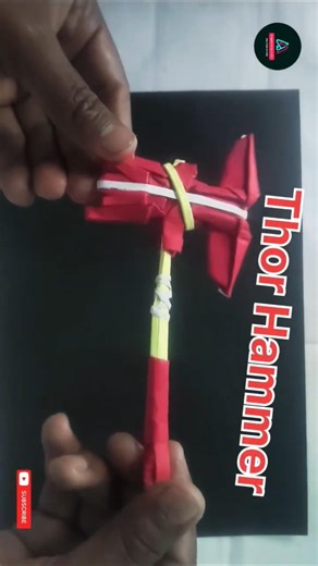 origami Hammer thor easy weapon