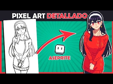 🎨How to Make Pixel Art - Aseprite Technique! 😱