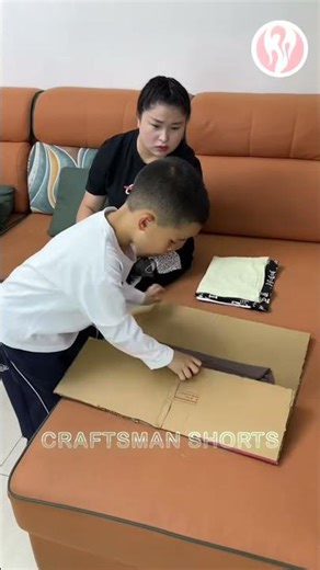 Folding Clothes | Great Ways to Fold Clothes Using Cardboard