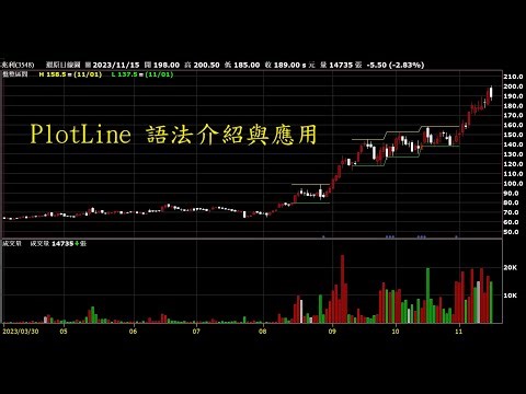 PlotLine語法介紹