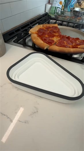 Leftover pizza actually tastes good now. Pizza Pack keeps it fresh, not soggy 🍕 | The Perfect Pizza Pack