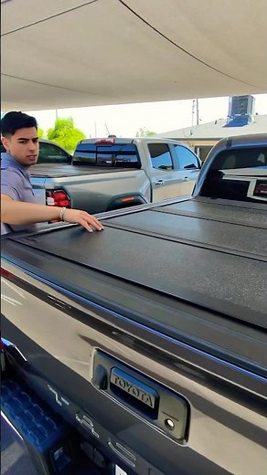 Hard Folding Tonneau Cover: Armor Flex