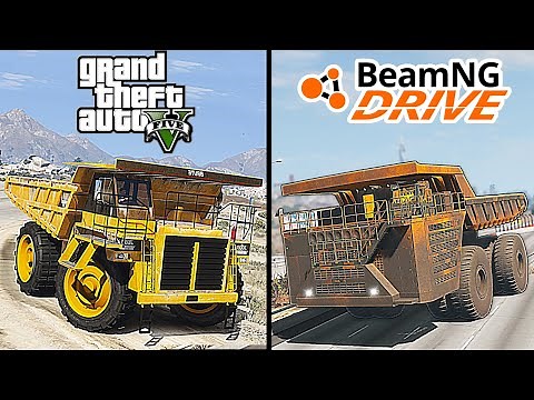 BeamNG drive mining dumper VS GTA 5 mining dumper - which is better?
