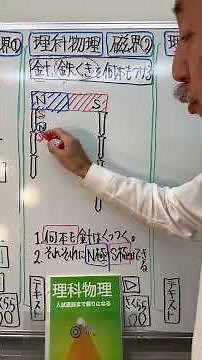 理科物理•磁界②釘を磁石にする