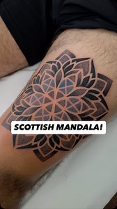 7K views · 42 reactions | We done this Scottish themed mandala,...