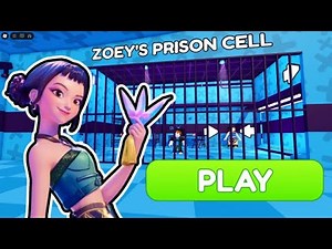 ZOEY'S PRISON RUN! Obby roblox! Gameplay Walkthrough No Death 4K