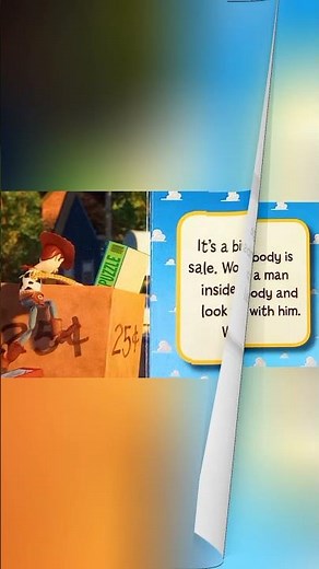 Toy Story 2, Al Steals Woody😯 #toystory2 #disneypixar #book #shorts #kidsbooks