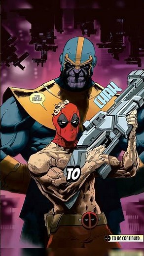 The Deadpool That Made Thanos Look Weak #marvel #deadpool #shorts