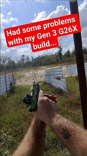 Glock 26X Gen 3 build failure. G26X. M1X. Glockstore.