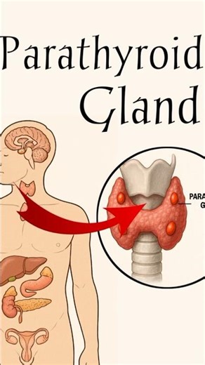 Parathyroid Glands | Calcium Control in the Body | Endocrine system.