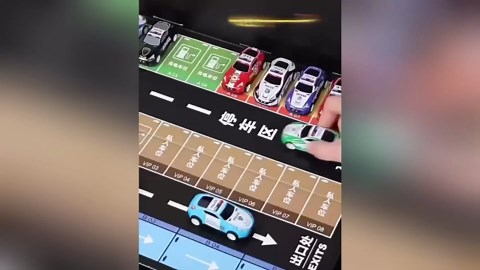 48 Mini Pull Back Cars Set with Built-in Garage, Alloy Racing Vehicles Toy Set for Kids Ages 3-8, Mini Cars Party Favors, Pull-Back Toy Cars with Map Storage Box (Red)