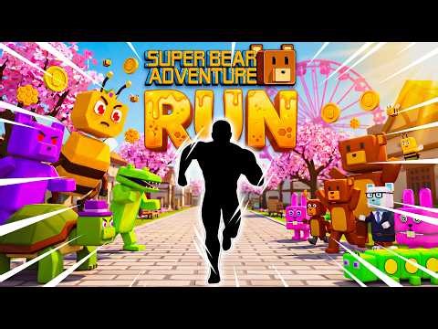 Super Bear Adventure Workout 🐻 | EXTREME COMBO RUN! | Immersive Interactive Warm Up