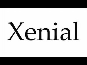 How to Pronounce Xenial