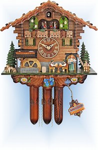 Bavarian Guesthouse 16'' Cuckoo Clock