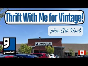 BEST FIND OF ALL TIME! Amazing deals at GOODWILL | Thrifting Vintage Home Decor plus epic ART HAUL