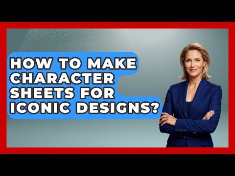 How To Make Character Sheets For Iconic Designs? - The Virtual Art Desk