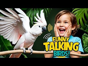 🦜 Chatty Cockatoos for Kids | Funny Talking Bird Facts, Sounds & Games | Jungle Journey