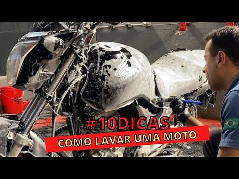 10 DICAS COMO LAVAR UMA MOTO