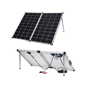 [Hot Item] 120W Foldable Solar Panel Suitcase for Outdoor Battery Power Generation
