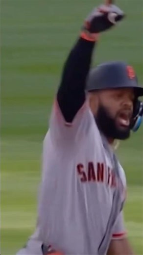 Helios Ramos HR vs Nationals! #shorts #mlb #baseball #sfgiants