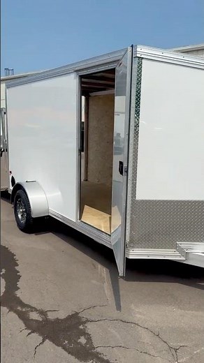E-Z Hauler 6 x 12 Aluminum Enclosed Trailer. Extra Garage Space! #ezhauler