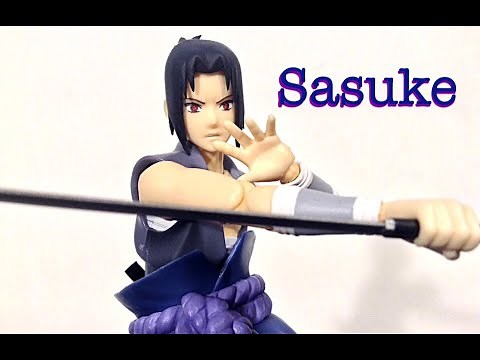 Bandai Tamashii Nations SH Figuarts Naruto Shippuden Battle Ready SASUKE UCHIHA Action Figure Review
