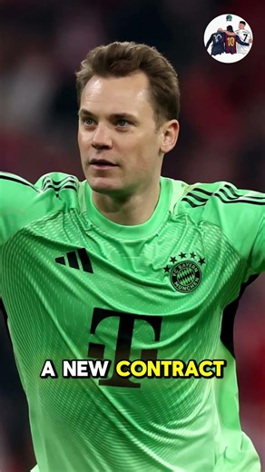 Manuel Neuer hints at Bayern Munich new contract #shorts #football #manuelneuer