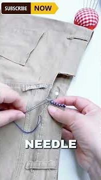 Waistband Too Tight? Fix It in Minutes at Home. #fashiontips #sewingtips #lifehacktips