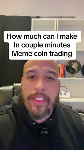 How much can I make In couple minutes Meme coin