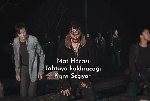Rick Grimes ve Negan: 7x1 Tahta Mücadelesi