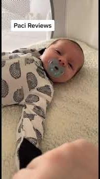 Baby Gives Honest Paci Review 😂👶 #Shorts