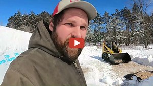 Trinity Dairy -- Dairy Farm Chores After Snowstorm - Feeding and Bedding Cows -- We got lucky at the farm. Minnesota and the surrounding states got hammered the last few days with a monster snowstorm. Here we only ended up with about 6 inches