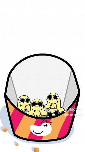 Chikn Nuggit: Animation Drawing and Cartoon Nuggets Parade