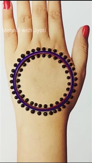 Chudi Trick👌🏻 🥰😍 Mehndi Design | Simple Mehandi ka Design #shorts #viral #youtubeshorts#viral