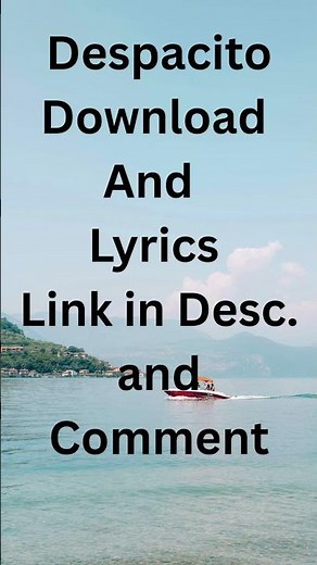 Despacito/Luis Fonsi ft. Daddy Yankee/Download And Lyrics/Full Video/ #shots