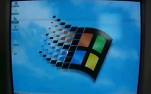 二十年前第一次用电脑时录的，满满的回忆