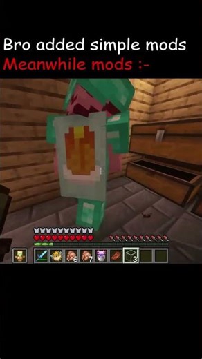 normal mod 💀 #minecraft #shorts #mods #minecraftjava