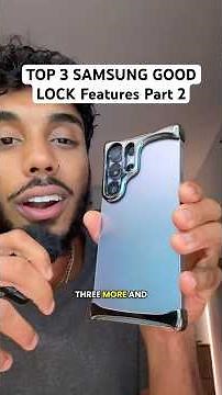 TOP 3 Samsung GOOD LOCK Features - Part 2 #samsung #s25ultra #samsunggalaxy #tech