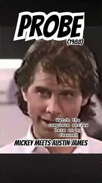 Scene from the pilot movie of Probe (1988) starring Parker Stevenson