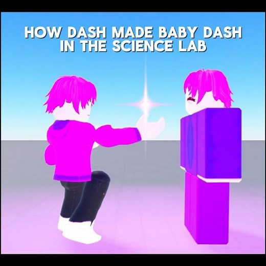 How Dash made baby Dash💜 | #edit #rblx #trending #dance #dash #fyp #fypシ゚viral